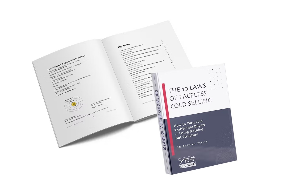 The 10 Laws of Faceless Cold Selling book